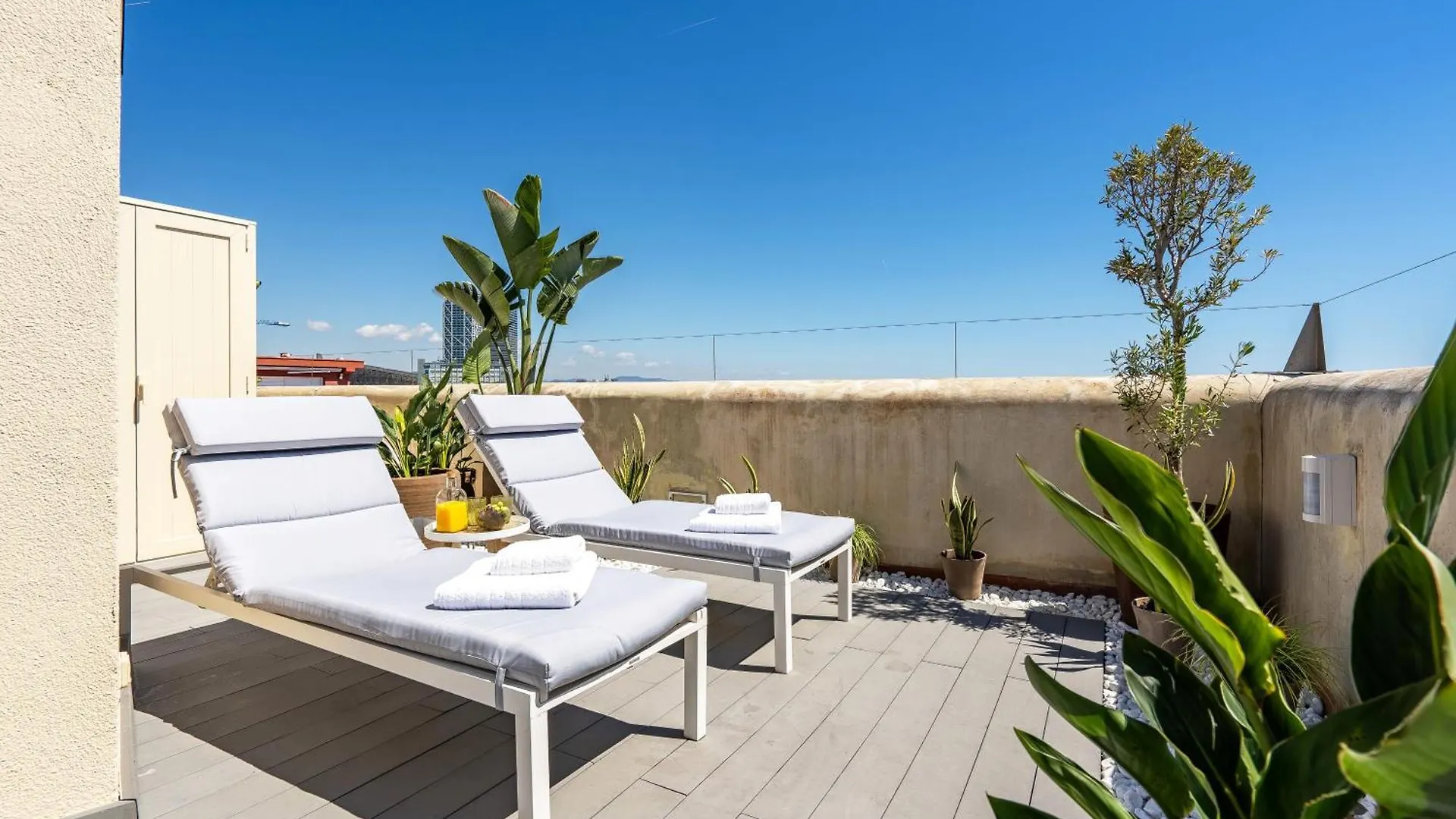 شقة Kronos On The Beach Attic Suite برشلونة إسبانيا